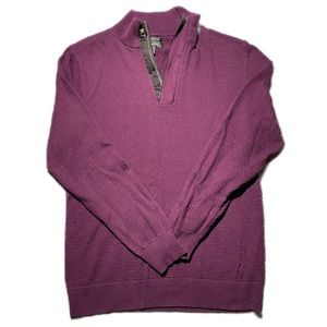 Tasso Elba Quarter Zip Sweater